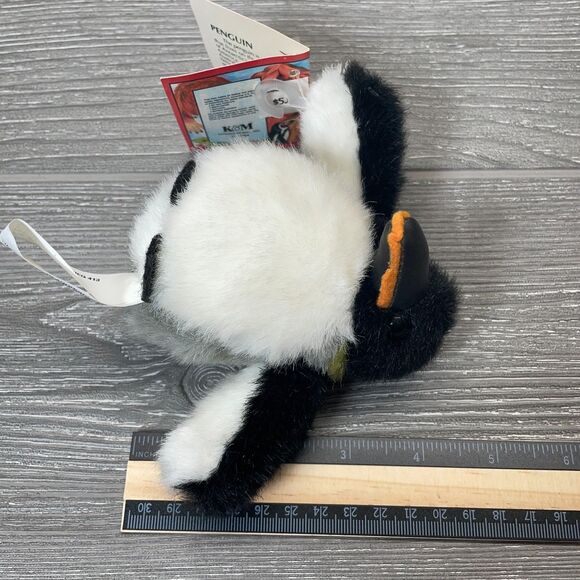 Vintage 1994 K&M International Mini Emperor Penguin Plush Stuffed Animal NEW - Picture 12 of 12